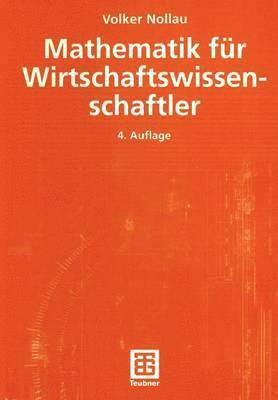 Mathematik fr Wirtschaftswissenschaftler 1