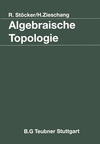 bokomslag Algebraische Topologie