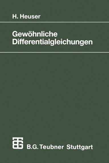 Harro Heuser - Gewöhnliche Differentialgleichungen, Häftad