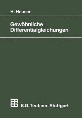 bokomslag Gewhnliche Differentialgleichungen