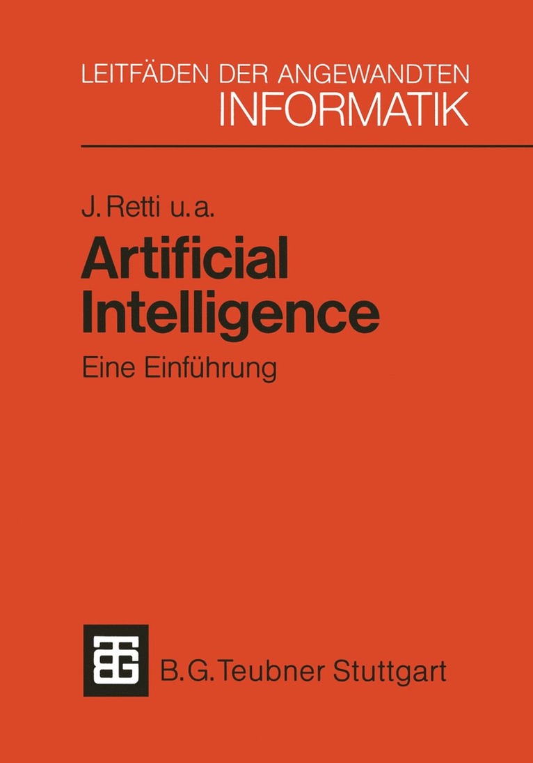 Artificial Intelligence  Eine Einfhrung 1