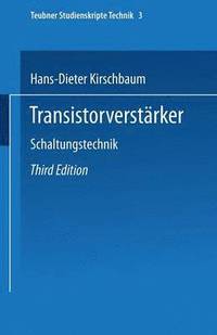 bokomslag Transistorverstärker