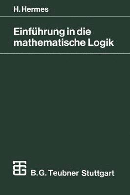 bokomslag Einfhrung in die mathematische Logik