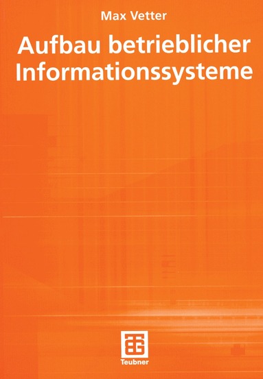 Max Vetter - Aufbau betrieblicher Informationssysteme, Häftad