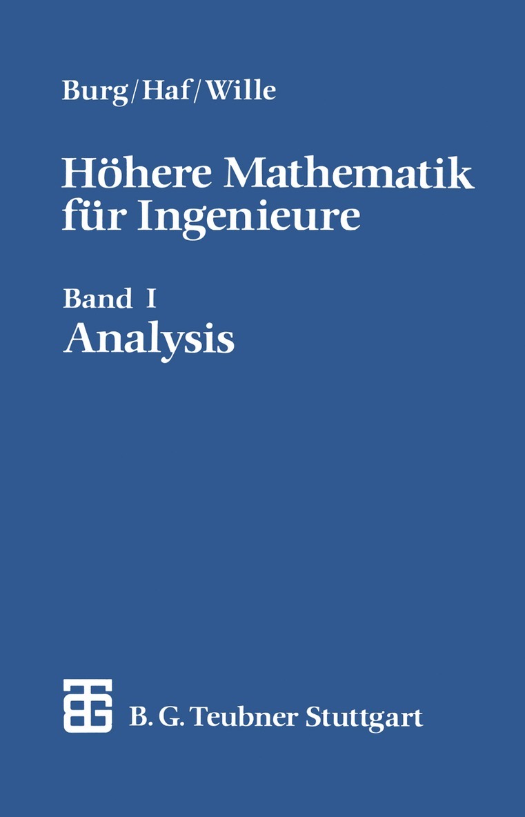Klemens Burg, Herbert Haf, Friedrich Wille - Höhere Mathematik für Ingenieure, Häftad