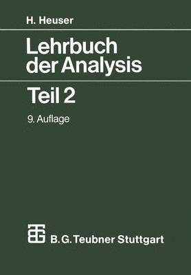 Lehrbuch der Analysis 1