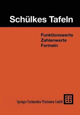 Schülkes Tafeln 1