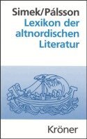 Rudolf Simek, Hermann Pálsson - Lexikon der altnordischen Literatur, Häftad