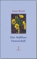 Eine blaßblaue Frauenschrift 1