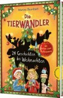 Martina Baumbach - Die Tierwandler: 24 Geschichten bis Weihnachten, Inbunden