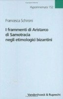 I Frammenti Di Aristarco Di Samotracia Negli Etimologici Bizantini