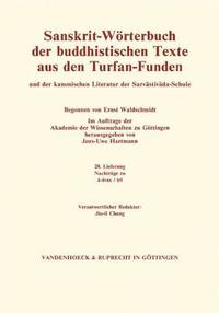 bokomslag Sanskrit-Worterbuch der buddhistischen Texte aus den Turfan-Funden. Lieferung 28