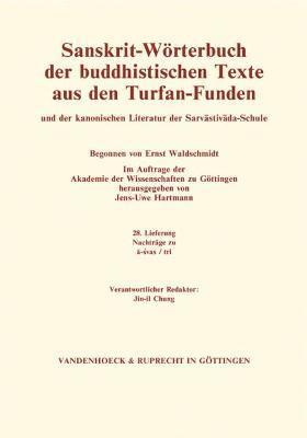 Jens-Uwe Hartmann - Sanskrit-Worterbuch der buddhistischen Texte aus den Turfan-Funden. Lieferung 28, Häftad