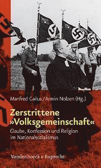 bokomslag Zerstrittene "Volksgemeinschaft"