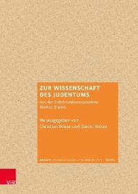 bokomslag Zur Wissenschaft des Judentums