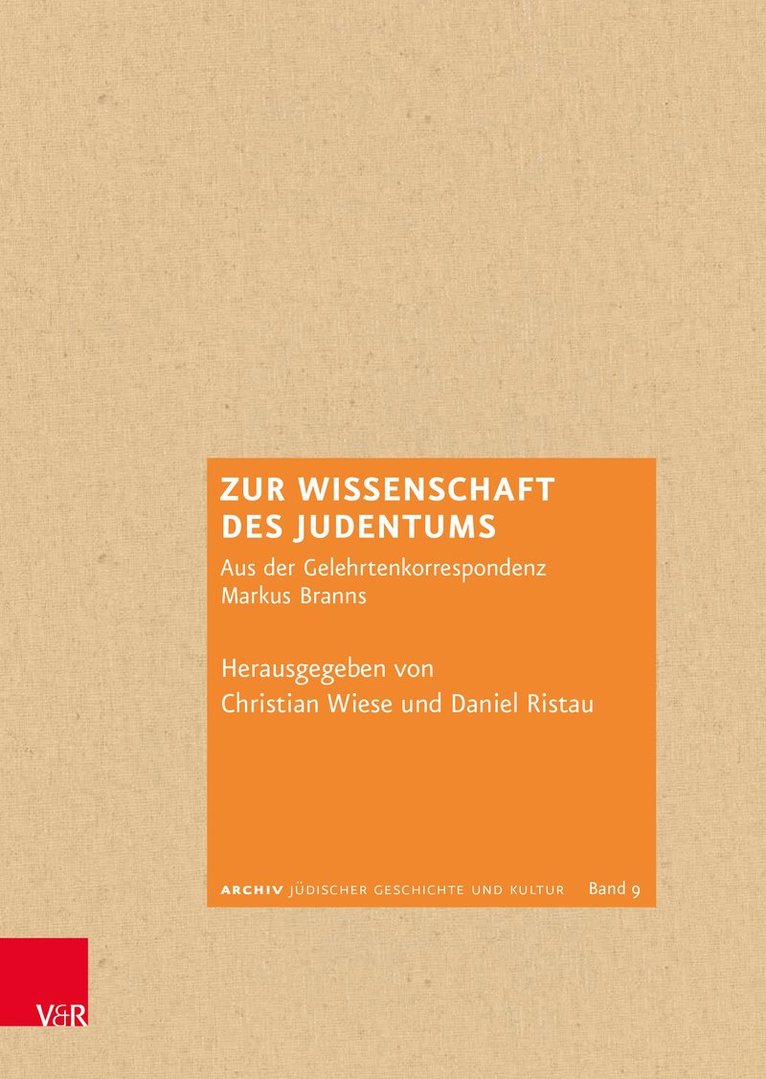 Zur Wissenschaft des Judentums 1