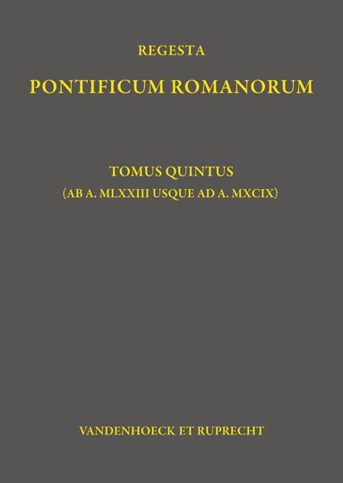 Philipp Jaffé, Klaus Herbers - Regesta Pontificum Romanorum, Inbunden
