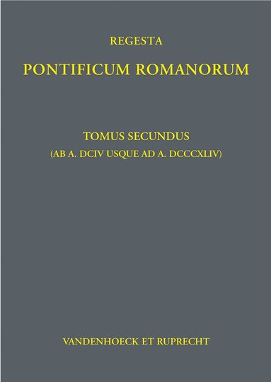 Philipp Jaffé, Klaus Herbers - Regesta Pontificum Romanorum, Inbunden