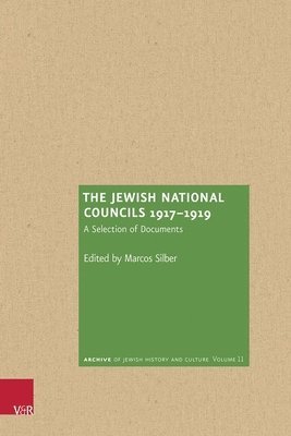 bokomslag Jewish National Councils 1917-1919