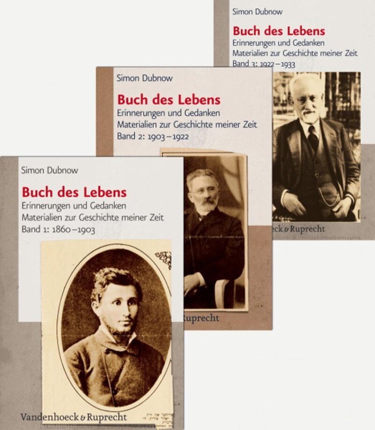 Simon Dubnow, Verena Dohrn - Buch des Lebens, Band 1-3, Inbunden. Tillgänglighet: Lägg i varukorg