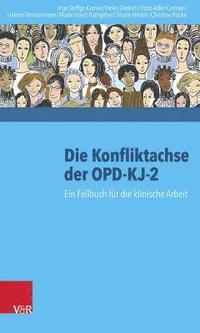 bokomslag Die Konfliktachse Der Opd-Kj-2: Ein Fallbuch Fur Die Klinische Arbeit