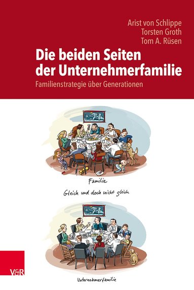 Arist von Schlippe, Torsten Groth, Tom A. Rüsen - Die beiden Seiten der Unternehmerfamilie, Inbunden