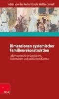 bokomslag Dimensionen Systemischer Familienrekonstruktion: Lebensentwurfe in Familiarem, Historischem Und Politischem Kontext