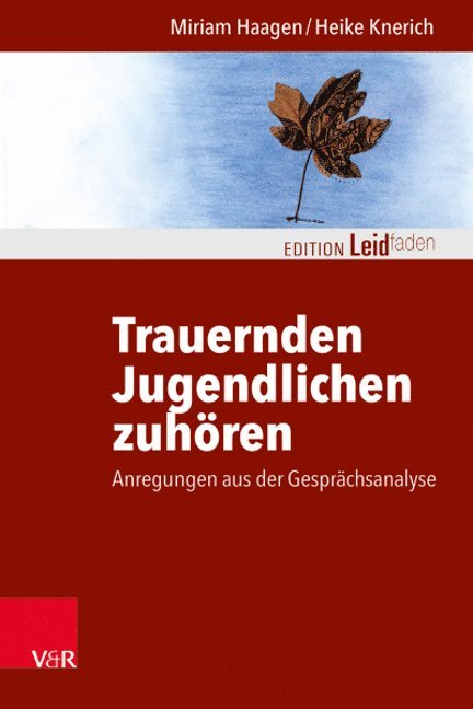Trauernden Jugendlichen zuhoren