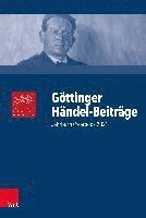 bokomslag Gttinger Hndel-Beitrge, Band 22
