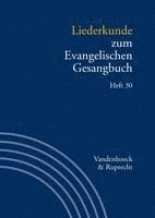bokomslag Liederkunde zum Evangelischen Gesangbuch. Heft 30