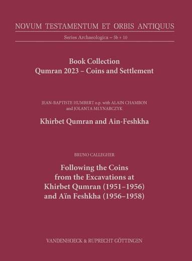 Bruno Callegher, Jean-Baptiste Humbert - Buchpaket Qumran 2023 – Coins and Settlement, Inbunden