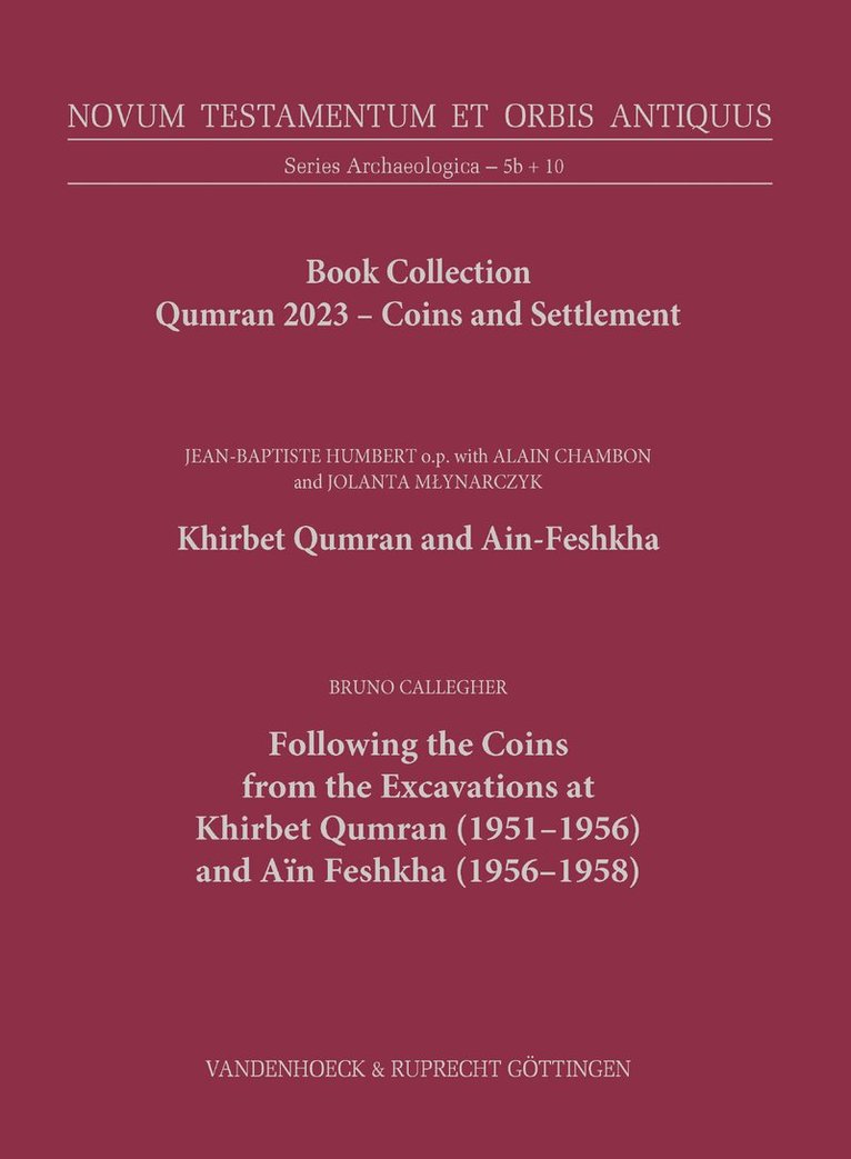Buchpaket Qumran 2023 – Coins and Settlement