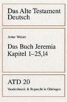 Artur Weiser - Das Buch Jeremia, Häftad