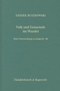 Leszek Ruszkowski - Volk Und Gemeinde Im Wandel, Inbunden