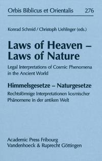 bokomslag Laws of Heaven - Laws of Nature / Himmelsgesetze - Naturgesetze