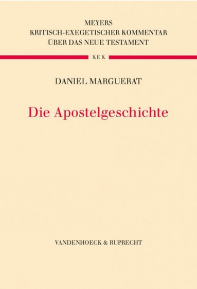 bokomslag Die Apostelgeschichte