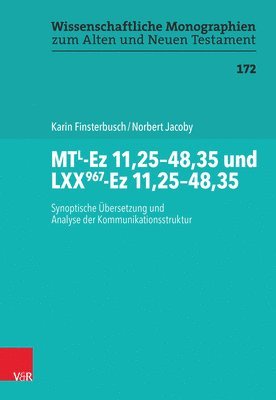 bokomslag MTL-Ez 11,25-48,35 und LXX967-Ez 11,25-48,35