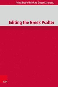 bokomslag Editing the Greek Psalter