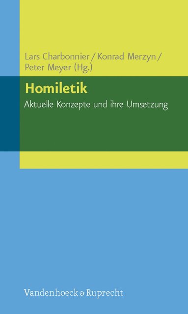 Lars Charbonnier, Konrad Merzyn, Peter Meyer - Homiletik, Häftad