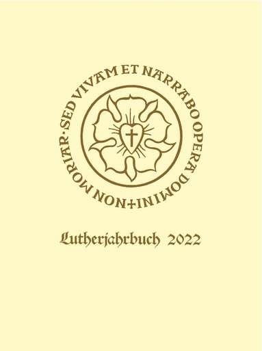 bokomslag Lutherjahrbuch 89. Jahrgang 2022