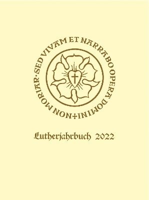 Lutherjahrbuch 89. Jahrgang 2022 1
