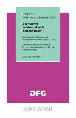 bokomslag Lebensmittel und Gesundheit II/ Food and Health II