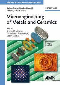 bokomslag Microengineering of Metals and Ceramics