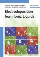 bokomslag Electrodeposition from Ionic Liquids
