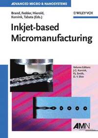 bokomslag Inkjet-based Micromanufacturing