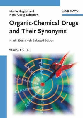 Martin Negwer, Hans -Georg Scharnow - Organic-Chemical Drugs and Their Synonyms: 7 Volume Set, 9th, Completely Re, Inbunden