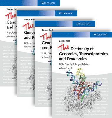 Dictionary of Genomics, Transcriptomics and Proteomics, 4 Volume Set