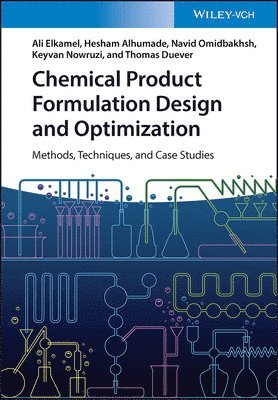 bokomslag Chemical Product Formulation Design and Optimization