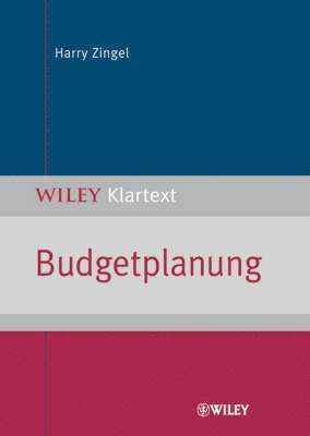 bokomslag Budgetplanung