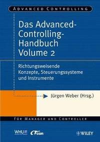 bokomslag Das Advanced-Controlling-Handbuch Volume 2